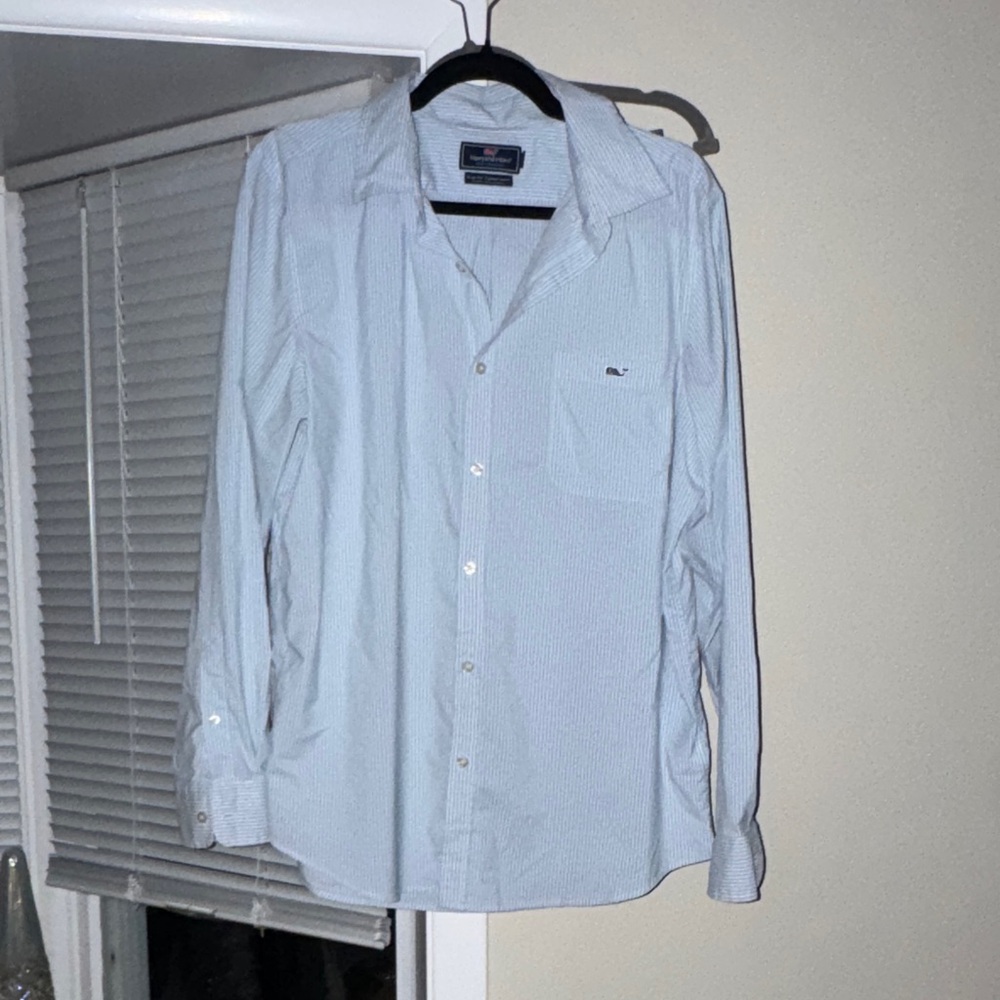 Vineyard Vines Men's Light Blue Casual Shirt